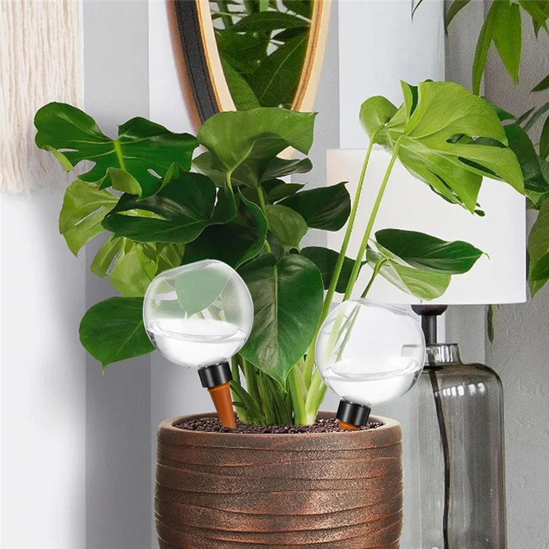 ABKY-Automatic Plant Watering Globes 4Pcs 500 Ml Plant Watering For Home, Balcony, Living Room, Apartment Plant Watering Tools