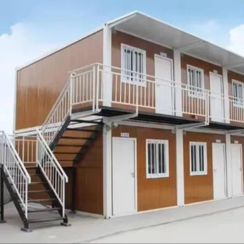 Modern Prefabricated Home 3 Bedroom Container Apartment Ready to Live Little Steel House for Hotel or Office Use