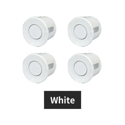 Hippcron 4PCS 22mm Car Parking Sensors Backup Radar System Black Red Blue Gold Grey Silver Champagne Gold White Color Sensor