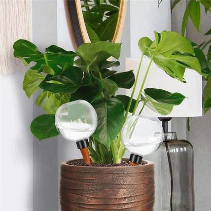 ABKY-Automatic Plant Watering Globes 4Pcs 500 Ml Plant Watering For Home, Balcony, Living Room, Apartment Plant Watering Tools