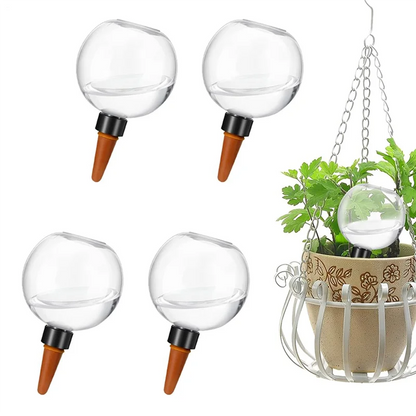 ABKY-Automatic Plant Watering Globes 4Pcs 500 Ml Plant Watering For Home, Balcony, Living Room, Apartment Plant Watering Tools