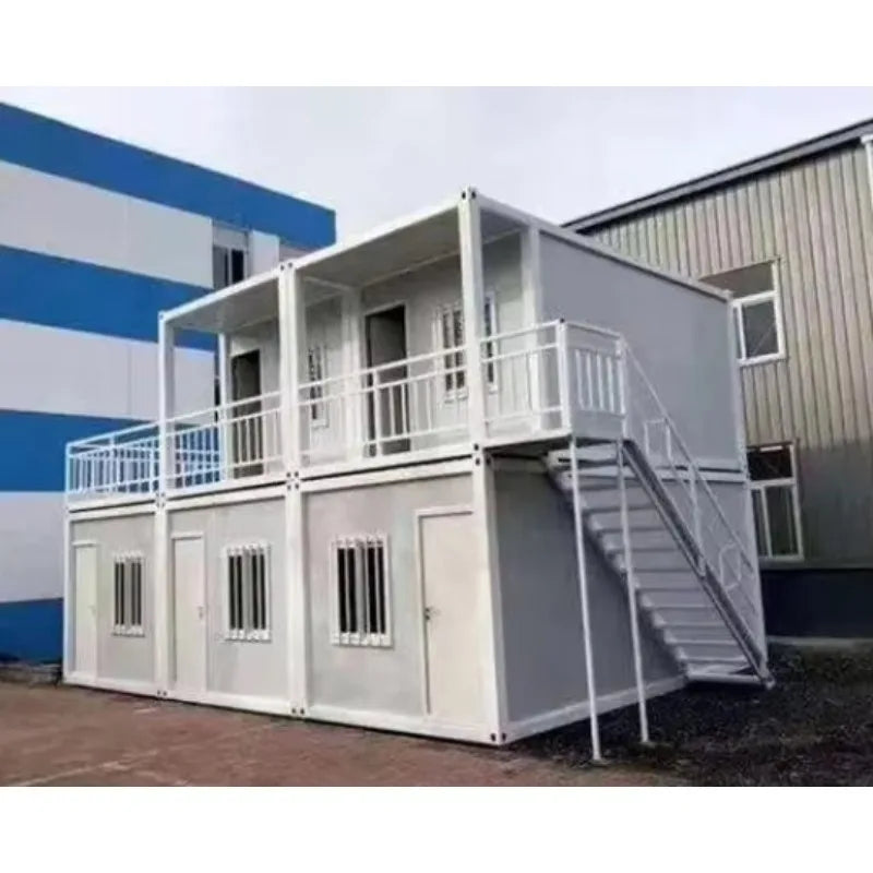 Modern Prefabricated Home 3 Bedroom Container Apartment Ready to Live Little Steel House for Hotel or Office Use