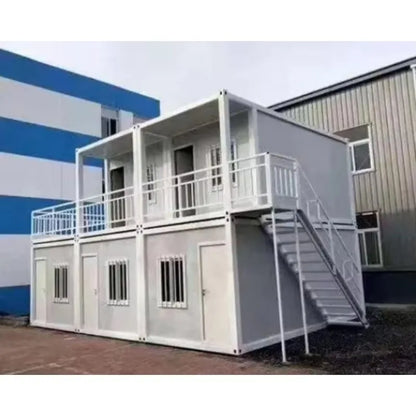 Modern Prefabricated Home 3 Bedroom Container Apartment Ready to Live Little Steel House for Hotel or Office Use