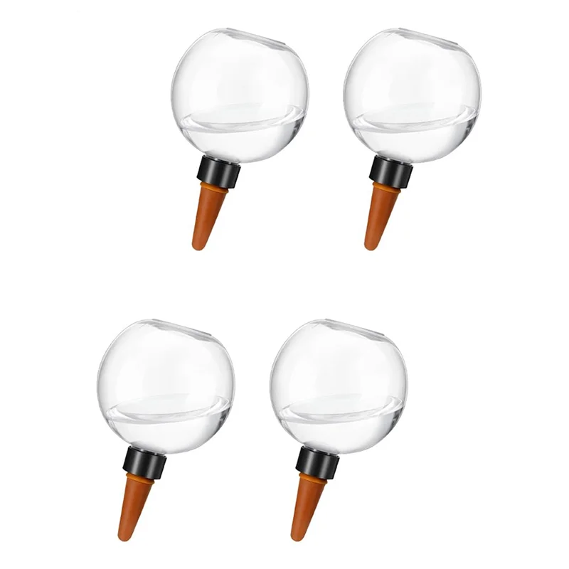 ABKY-Automatic Plant Watering Globes 4Pcs 500 Ml Plant Watering For Home, Balcony, Living Room, Apartment Plant Watering Tools