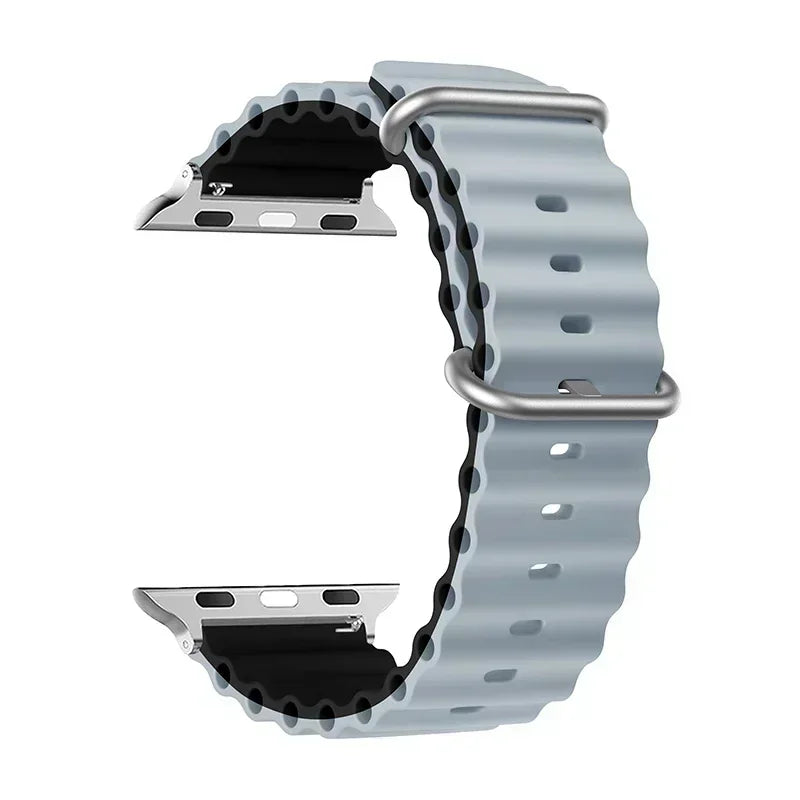 Straps for Apple Watch Band 44mm 40mm 45mm 49mm 41mm 42mm 38mm 46mm ocean bracelet correa iWatch series 7 6 3 se 8 Ultra 2 9 10