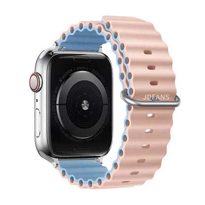 Ocean Band for Apple Watch Straps 45mm 46mm 44mm Ultra 2 49mm 41mm 42mm 40mm wrist bracelet correa iWatch series 7 6 3 se 8 9 10