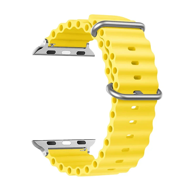 Straps for Apple Watch Band 44mm 40mm 45mm 49mm 41mm 42mm 38mm 46mm ocean bracelet correa iWatch series 7 6 3 se 8 Ultra 2 9 10