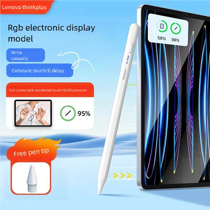 Thinkplus BP16APFor iPad with Palm Rejection Stylus Pen For iPad Air M2 Pro 13 Pro 12.9 10 Gen 7th 8th 9th 10.2 Lenovo Pencil