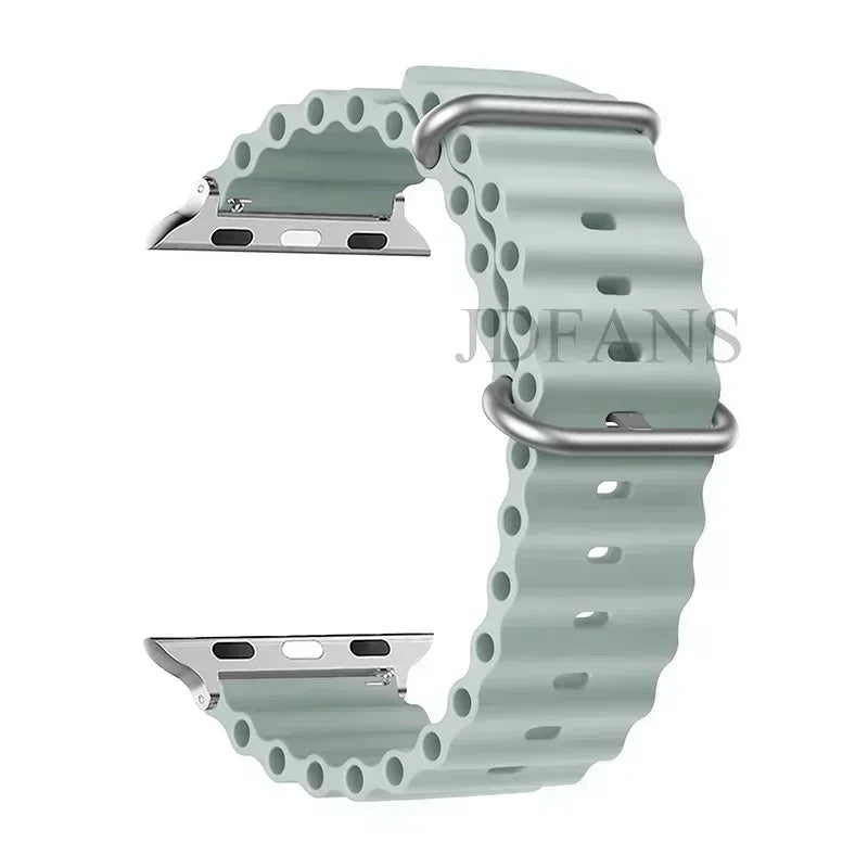 Straps for Apple Watch Band 44mm 40mm 45mm 49mm 41mm 42mm 38mm 46mm ocean bracelet correa iWatch series 7 6 3 se 8 Ultra 2 9 10