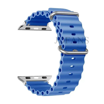 Straps for Apple Watch Band 44mm 40mm 45mm 49mm 41mm 42mm 38mm 46mm ocean bracelet correa iWatch series 7 6 3 se 8 Ultra 2 9 10