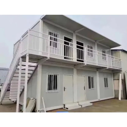 Modern Prefabricated Home 3 Bedroom Container Apartment Ready to Live Little Steel House for Hotel or Office Use