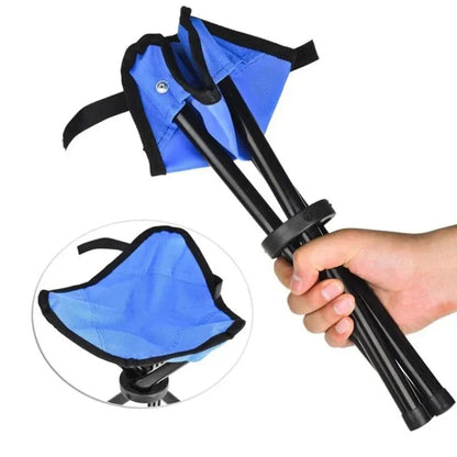 Outdoor Small Folding Triangular Stool Fishing Camping Multifunction Foldable Stool Household Daily Park Chair Bench