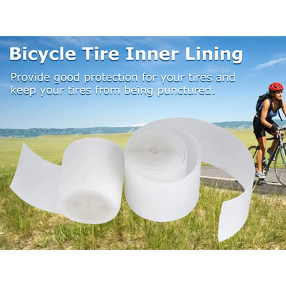 2pcs Tire Liner Bike Puncture Proof Belt Pad Cycling Anti-Puncture Tyre Protector Tape for 700C  29"